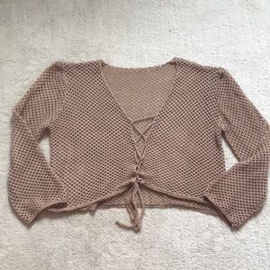 Open Knit top
